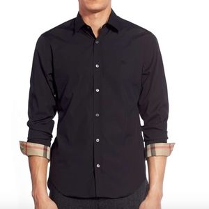 burberry mens dress shirt